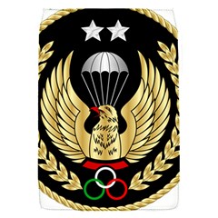 Iranian Army Parachutist Freefall Master 2nd Class Badge Removable Flap Cover (s)