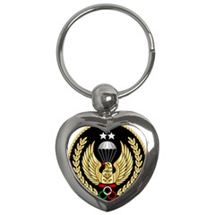 Iranian Army Freefall Parachutist Master 1st Class Badge Key Chains (heart)  by abbeyz71