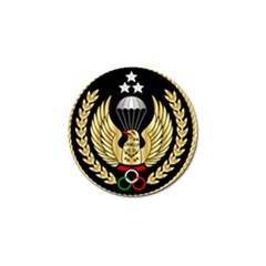 Iranian Army Freefall Parachutist Master 1st Class Badge Golf Ball Marker by abbeyz71