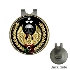 Iranian Army Freefall Parachutist Master 1st Class Badge Hat Clips With Golf Markers by abbeyz71