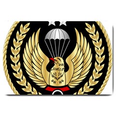 Iranian Army Freefall Parachutist Master 1st Class Badge Large Doormat  by abbeyz71