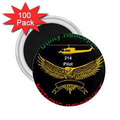 Iranian Army Aviation Bell 214 Helicopter Pilot Chest Badge 2 25  Magnets (100 Pack)  by abbeyz71