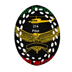 Iranian Army Aviation Bell 214 Helicopter Pilot Chest Badge Ornament (oval Filigree) by abbeyz71