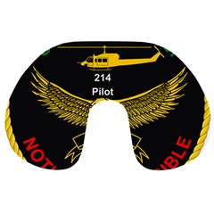 Iranian Army Aviation Bell 214 Helicopter Pilot Chest Badge Travel Neck Pillows by abbeyz71