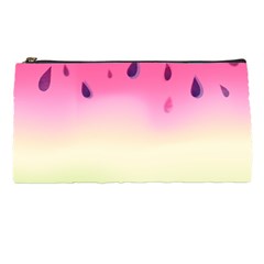 Watermelon Pastel Gradient Pink Watermelon Pastel Gradient Pencil Cases by genx