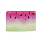 Watermelon Pastel Gradient Pink Watermelon Pastel Gradient Cosmetic Bag (Medium) Front