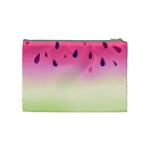 Watermelon Pastel Gradient Pink Watermelon Pastel Gradient Cosmetic Bag (Medium) Back