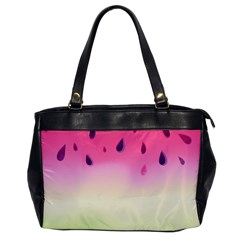 Watermelon Pastel Gradient Pink Watermelon Pastel Gradient Oversize Office Handbag by genx