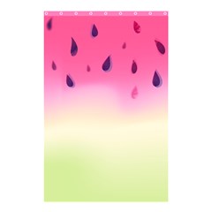 Watermelon Pastel Gradient Pink Watermelon Pastel Gradient Shower Curtain 48  X 72  (small)  by genx