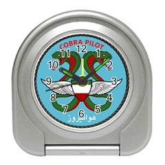 Iranian Army Aviation Cobra Helicopter Pilot Chest Badge Travel Alarm Clock by abbeyz71