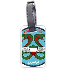 Iranian Army Aviation Cobra Helicopter Pilot Chest Badge Luggage Tags (one Side)  by abbeyz71