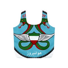 Iranian Army Aviation Cobra Helicopter Pilot Chest Badge Full Print Recycle Bag (s) by abbeyz71