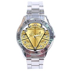 Iranian Navy Surface Warfare Badge Stainless Steel Analogue Watch by abbeyz71