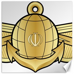 Iranian Navy Amphibious Warfare Badge Canvas 12  X 12  by abbeyz71