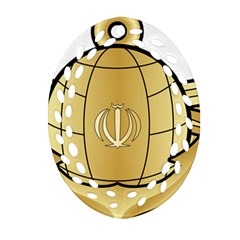 Iranian Navy Amphibious Warfare Badge Oval Filigree Ornament (two Sides) by abbeyz71