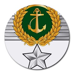Iranian Navy Amphibious Warfare Badge Round Mousepads by abbeyz71