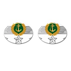 Iranian Navy Amphibious Warfare Badge Cufflinks (oval) by abbeyz71