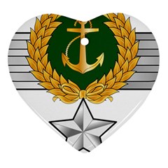 Iranian Navy Hovercraft Master Pilot - 3rd Class Ornament (heart) by abbeyz71