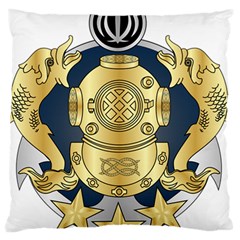 Iranian Navy Special Diver First Class Badge Standard Flano Cushion Case (one Side) by abbeyz71