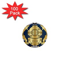 Iranian Navy Special Diver Second Class Badge 1  Mini Magnets (100 Pack)  by abbeyz71