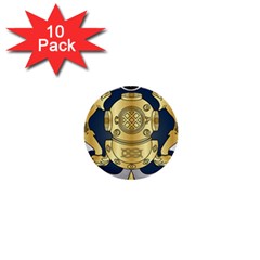 Iranian Navy Special Diver Third Class Badge 1  Mini Buttons (10 Pack)  by abbeyz71