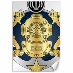 Iranian Navy Special Diver Third Class Badge Canvas 20  X 30  by abbeyz71