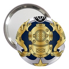 Iranian Navy Special Diver Third Class Badge 3  Handbag Mirrors by abbeyz71