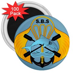 Iranian Navy Special Boat Service Badge 3  Magnets (100 Pack) by abbeyz71