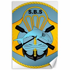 Iranian Navy Special Boat Service Badge Canvas 20  X 30  by abbeyz71