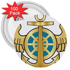 Iranian Navy Aviation Pilot Badge 3  Buttons (100 Pack)  by abbeyz71