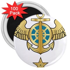 Iranian Navy Aviation Pilot Badge Third Class 3  Magnets (100 Pack) by abbeyz71