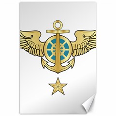 Iranian Navy Aviation Pilot Badge Third Class Canvas 12  X 18  by abbeyz71