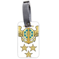 Iranian Navy Aviation Pilot Badge 1st Class Luggage Tags (two Sides) by abbeyz71