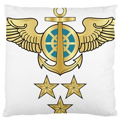 Iranian Navy Aviation Pilot Badge 1st Class Standard Flano Cushion Case (one Side) by abbeyz71