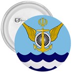 Iranian Navy Aviation Pilot Badge 1st Class 3  Buttons Front