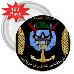 Iranian Naval Commandos Command Insignia 3  Buttons (100 Pack)  by abbeyz71