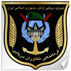 Iranian Naval Commandos Command Insignia Canvas 12  X 12  by abbeyz71