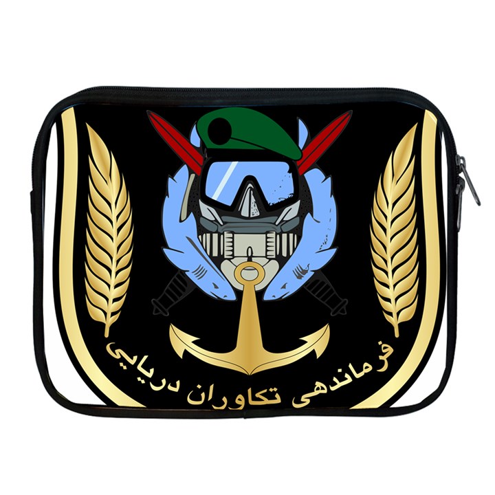 Iranian Naval Commandos Command Insignia Apple iPad 2/3/4 Zipper Cases