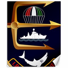 Iranian Navy Marine Corps Badge Canvas 16  X 20  by abbeyz71