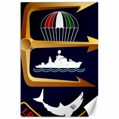 Iranian Navy Marine Corps Badge Canvas 20  X 30  by abbeyz71
