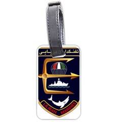 Iranian Navy Marine Corps Badge Luggage Tags (one Side)  by abbeyz71