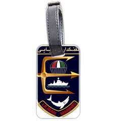 Iranian Navy Marine Corps Badge Luggage Tags (two Sides) by abbeyz71