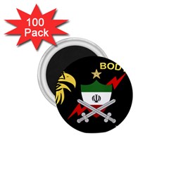 Iranian Army Bodyguard Badge 1 75  Magnets (100 Pack) 