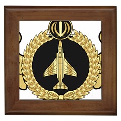 Iranian Air Force F-4 Fighter Pilot Wing Framed Tiles by abbeyz71