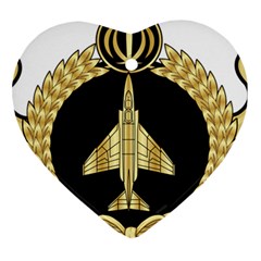 Iranian Air Force F-4 Fighter Pilot Wing Ornament (heart) by abbeyz71