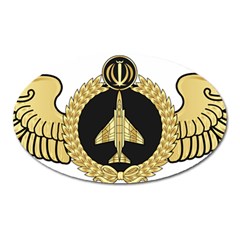 Iranian Air Force F-4 Fighter Pilot Wing Oval Magnet by abbeyz71