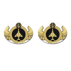 Iranian Air Force F-4 Fighter Pilot Wing Cufflinks (oval) by abbeyz71