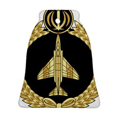 Iranian Air Force F-4 Fighter Pilot Wing Bell Ornament (two Sides) by abbeyz71