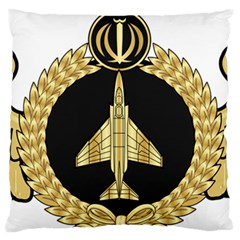Iranian Air Force F-4 Fighter Pilot Wing Standard Flano Cushion Case (one Side) by abbeyz71