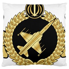 Iranian Air Force F-5 Fighter Pilot Wing Large Cushion Case (two Sides) by abbeyz71
